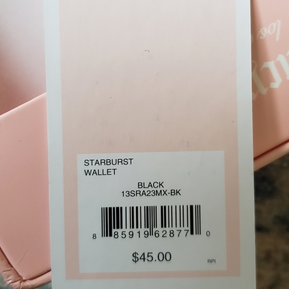 Juicy Couture Black Starburst Wallet in Gift Box - Picture 7 of 8